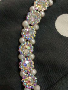 Sparkling Pearl and Crystal Necklace