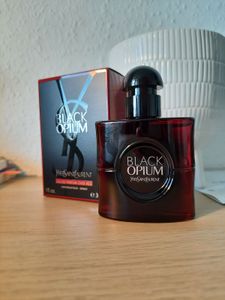 YSL Black Opium Edp Over Red