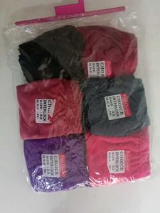 First Choice Maroon black Cotton Briefs 2 pis