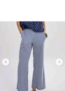 TERRA LUNA Kahdi Striped Wide Leg Pants