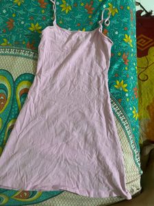 Light Pink Spaghetti Strap Dress