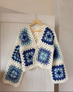 Crochet Knit Cardigan