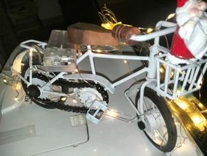 Santa christmas gift