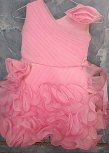 Beautiful Pink Ruffled Lehenga Choli
