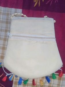 Embroidered Clutch Bag