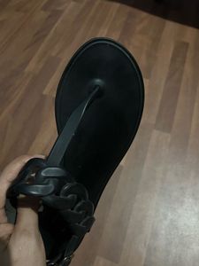 Everyday wear Stylish Black Thong Sandals