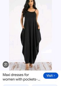 Emery rose Black Sleeveless Maxi Dress