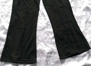 Stylish Bootcut Pants with Gold Chain Detail