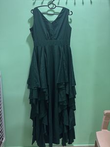 Elegant Ruffled Maxi Dress