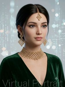 Kundon Set Jewellry