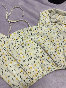 cute white set skirt
