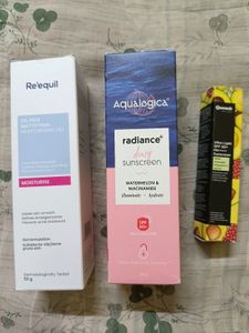 Sunscreen Moisturizer Combo