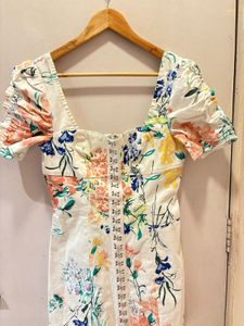 Charming Floral Mini Dress