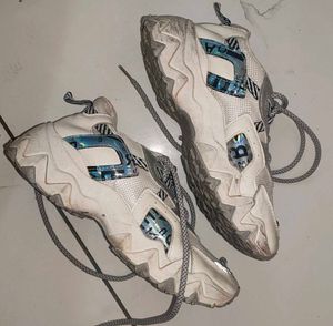 Chunky White Sneakers