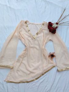 Y2k corset asymmetrical kurti🫶