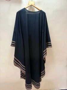 Elegant Black Kaftan Gown