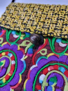 Handicraft Embroidery Sling Bag