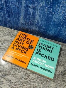 Subtle Art And Everything Is Fck By Mark Manson 2023 Bestseller