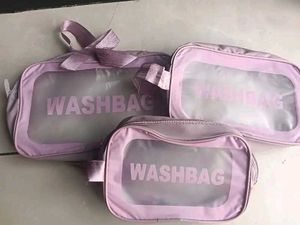 pack of 3 Cosmetic Travel Bag Set