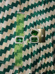 Green Jewel Set