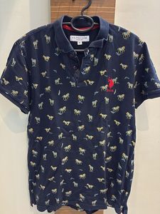 polo blue tshirt