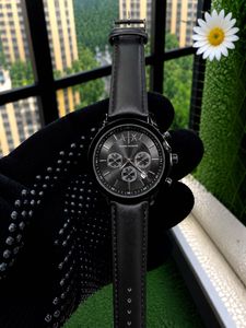 ARMANI EXCHANGE CHRONOGRAPH BLACK EDITION ⌚