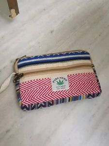 Boho Hemp Pouch Wallet