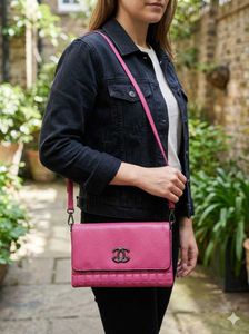 Stylish Pink Crossbody Bag
