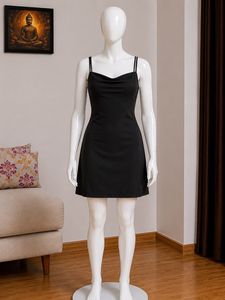 black dress