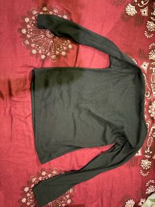 Black Long Sleeve Top