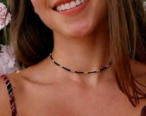 Chic Beaded Choker Necklace