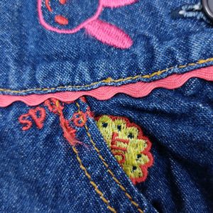 Blue Denim Baby Dungree