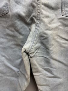 Light Wash Denim Cropped Jeans