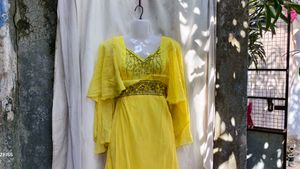 I. Yellow party gown