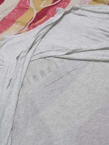 Grey Cactus Print Long Sleeve T-Shirt