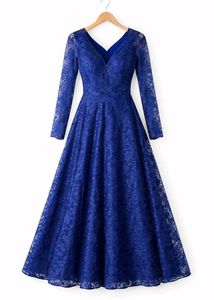Elegant Blue Lace Kurta Set