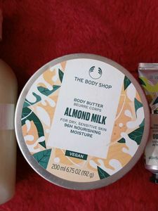 The body shop almond milk combo