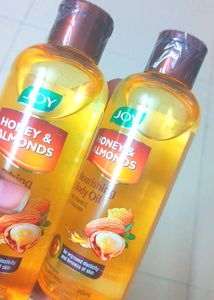 Joy Honey &amp; Almonds Body Oil 200ml combo
