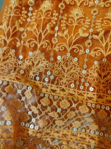 Elegant Orange Kurta Set