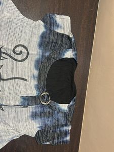 Cute Cat Print Top