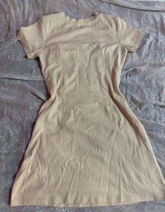Cute Sheer Overlay Corset Dress