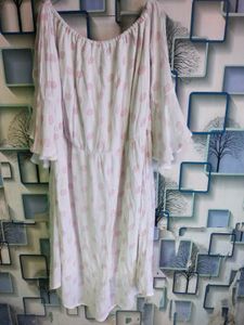 Chic Polka Dot Off-Shoulder Dress