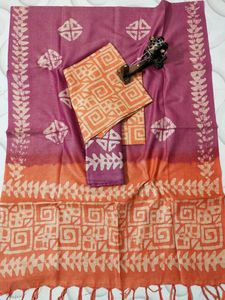 Handmade Batik Print Kurta Set