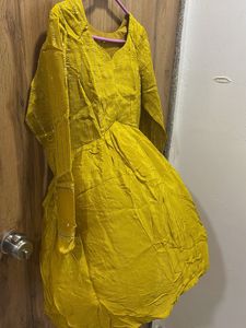 Vibrant Yellow Kurta