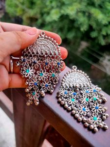 Oxidised Earrings