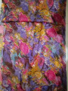 Pink Printed Cotton Kurti Blouse