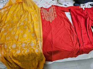 BIBA Suit Set Good Condition🤎✳️