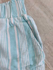 Striped Women's Shorts