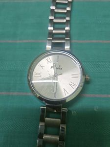 vintage y2k Silver Chain Wristwatch