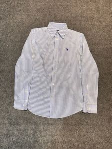 Women's Ralph Lauren Slim Stretch Striped Shirt -